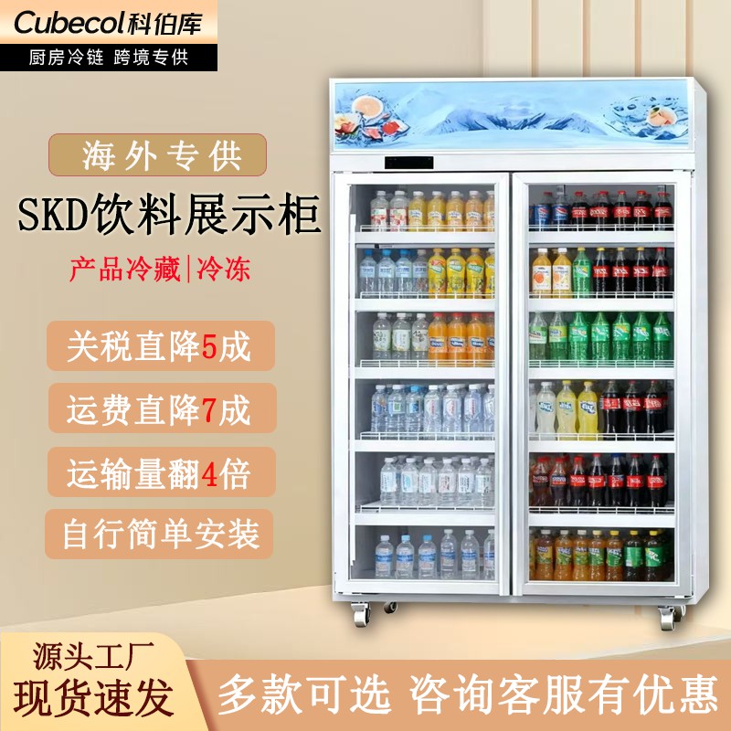 SKD冷冻展示柜（双门）